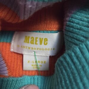 Maeve Colorful Knit Sweater
